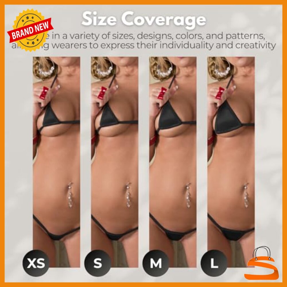 Extreme Micro Bikini Set, Adjustable Triangle Top… - image 6